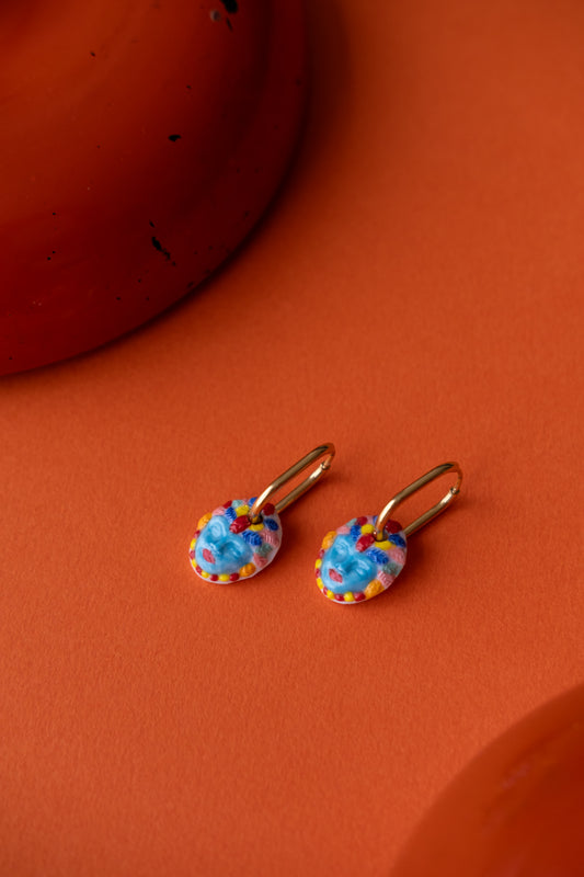 Androgyne - La Paire de Boucles - Colorée