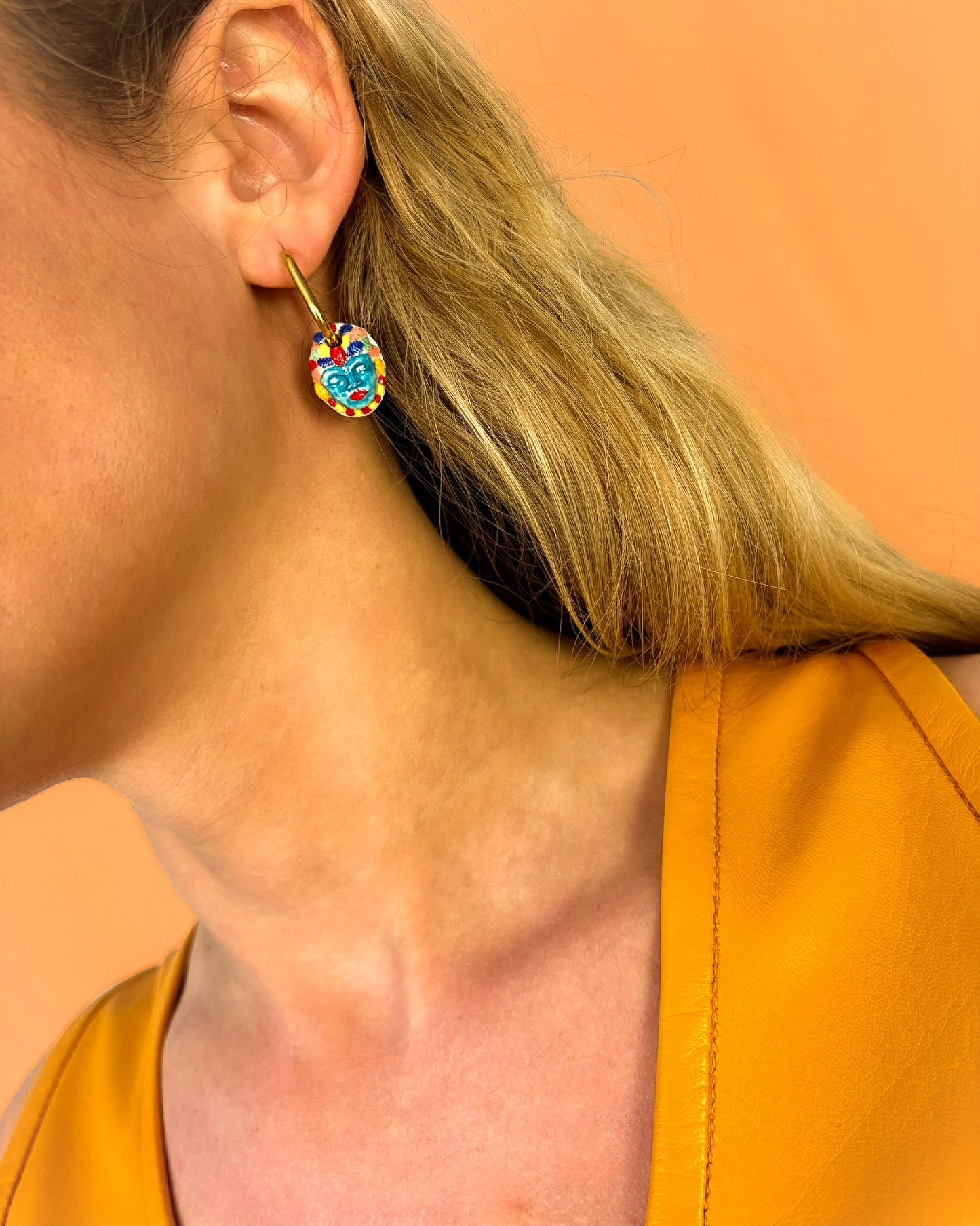 Androgyne - The Pair of Earrings - Colorful