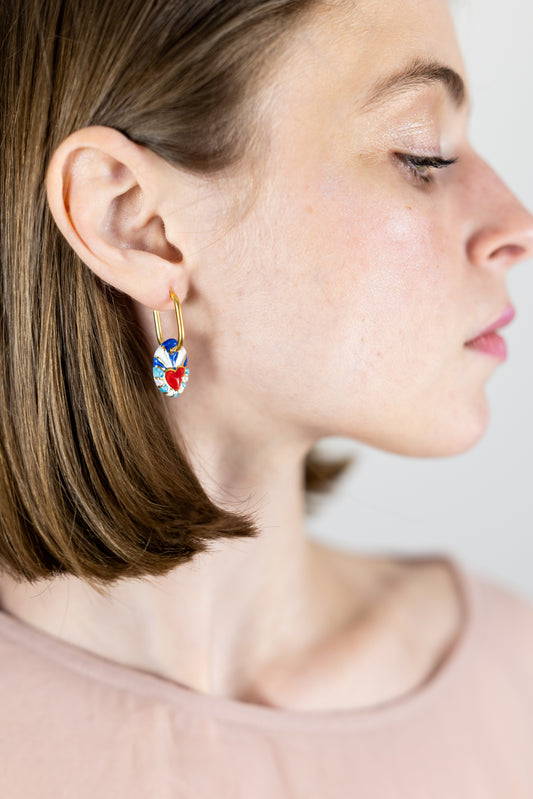 Ex-voto - La Paire de Boucles - Azur