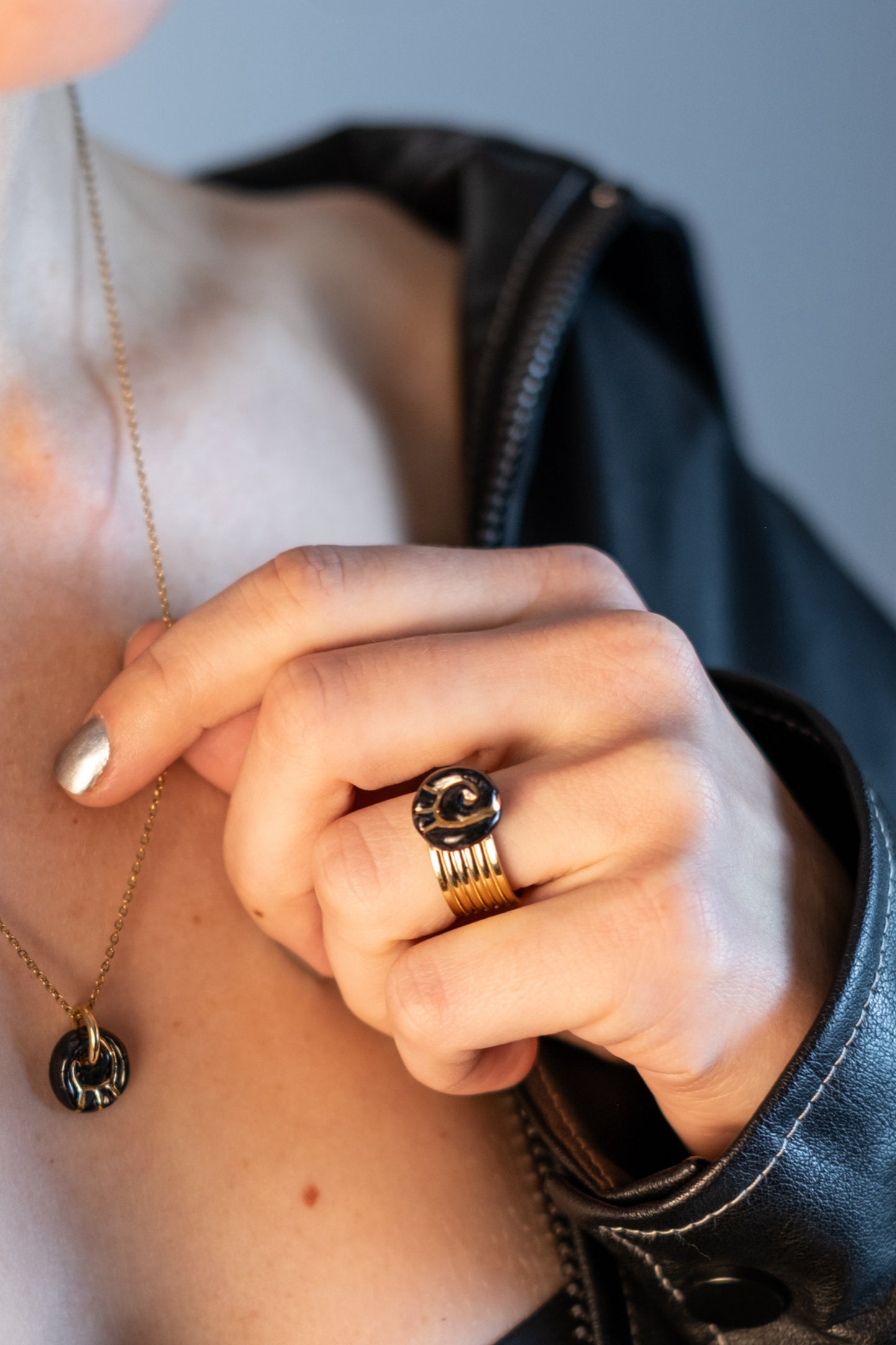 Small Volute Ring