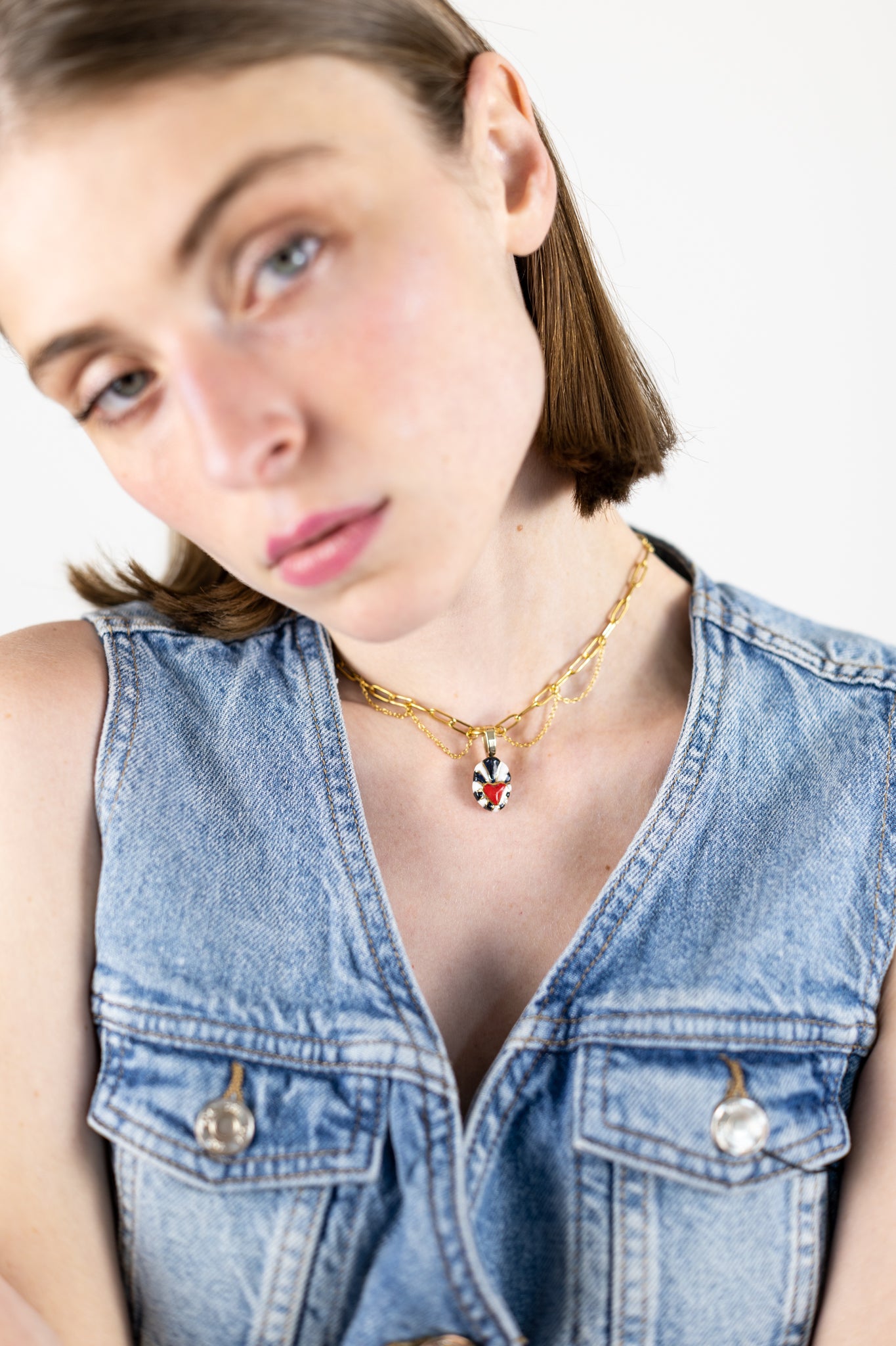 Ex-voto - Collier Chaîne- Memphis
