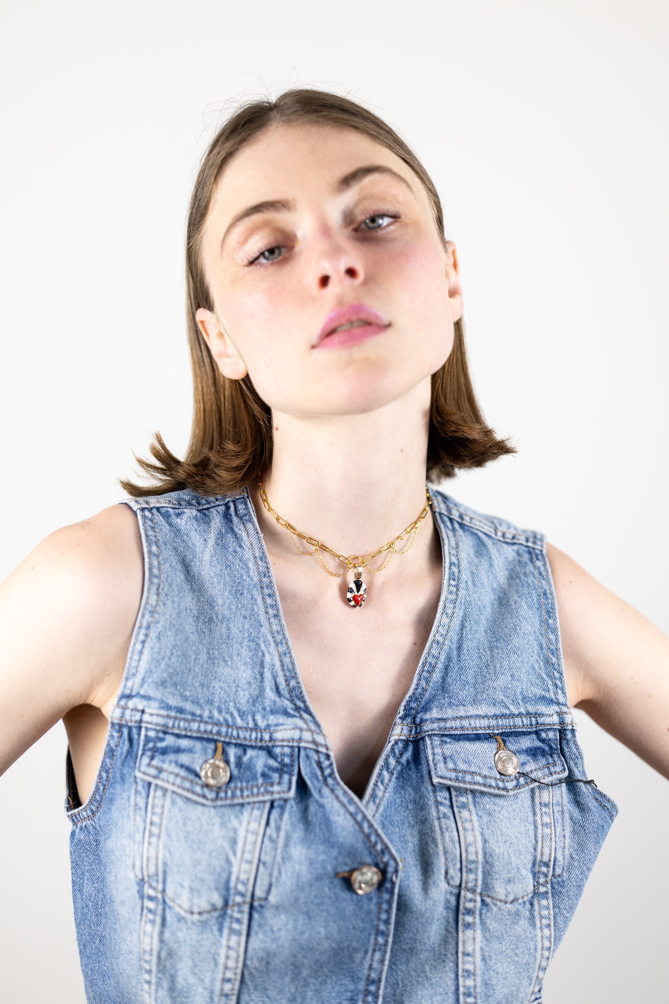 Ex-voto - Collier Chaîne- Memphis