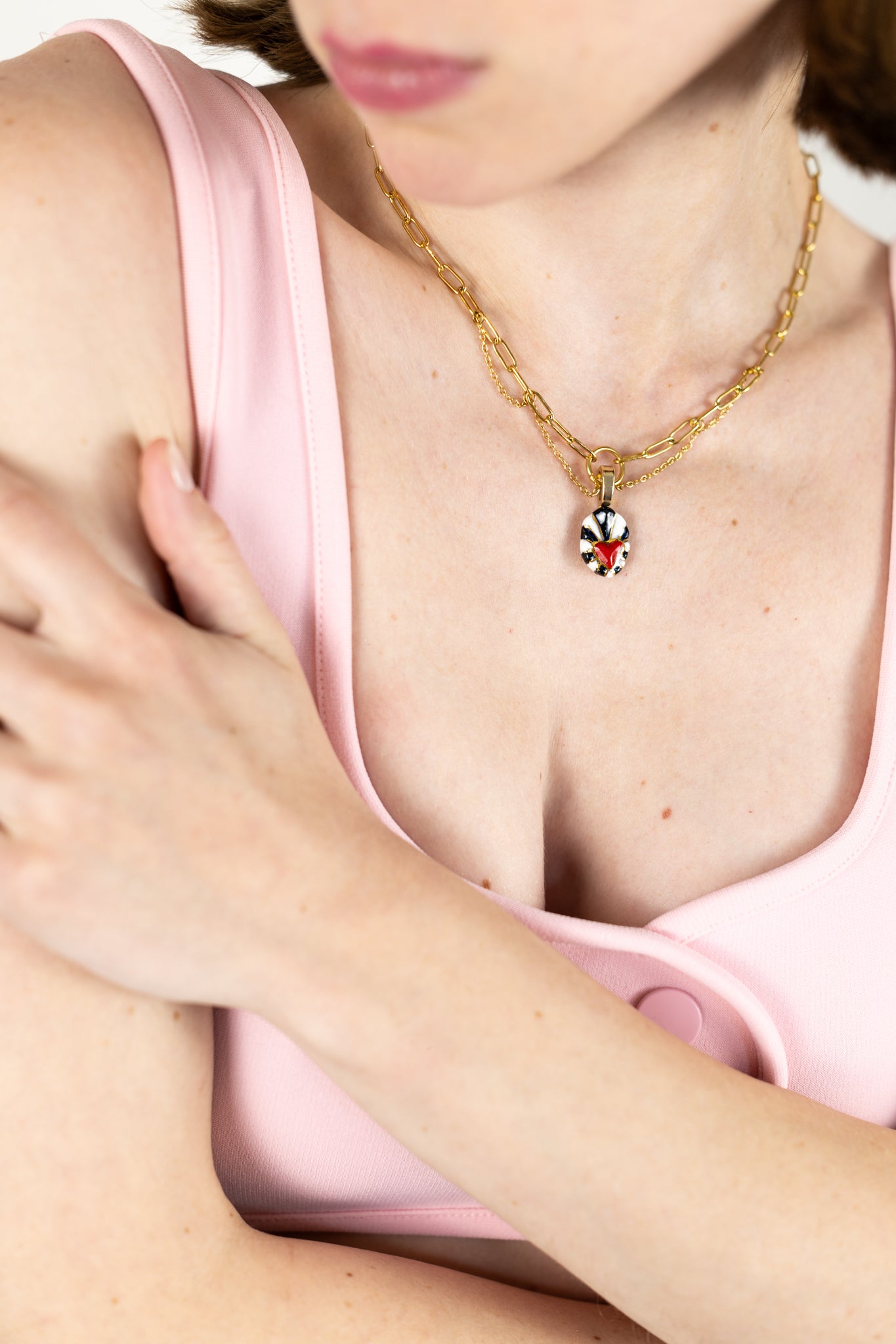 Ex-voto - Collier Chaîne- Memphis