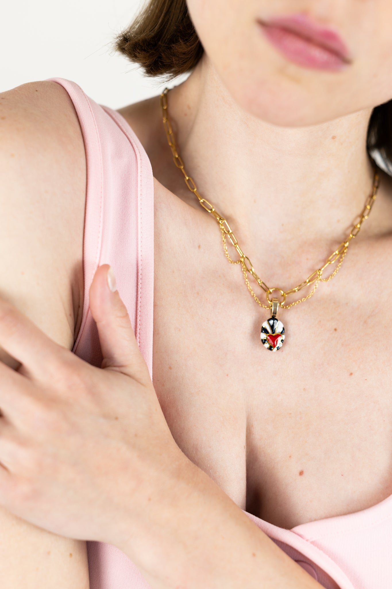 Ex-voto - Collier Chaîne- Memphis