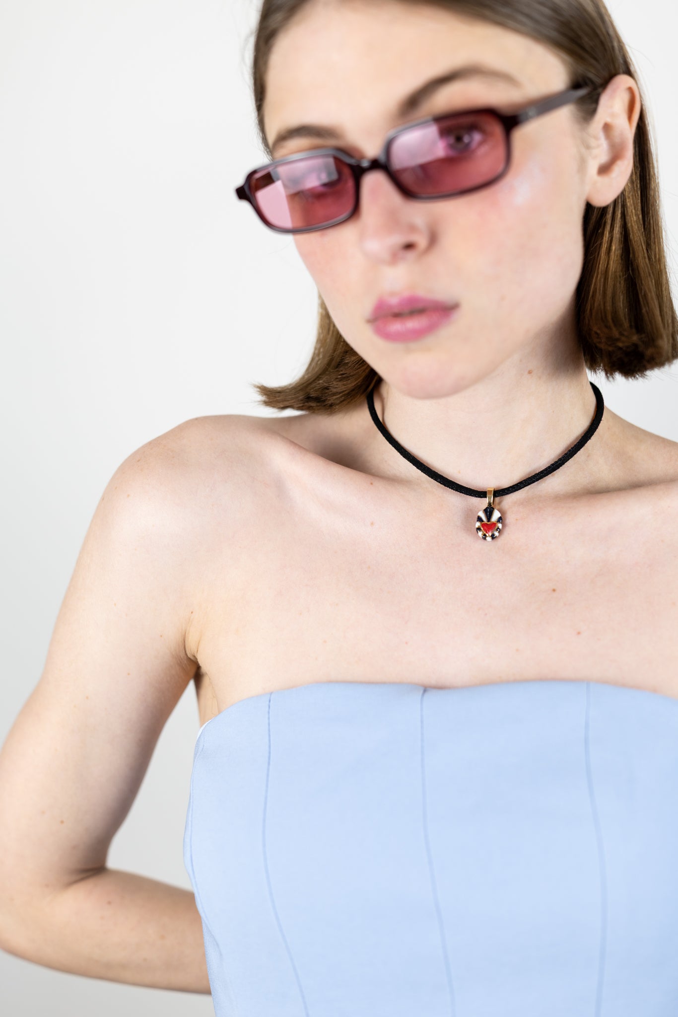 Ex-voto - Collier Daim- Memphis Milano