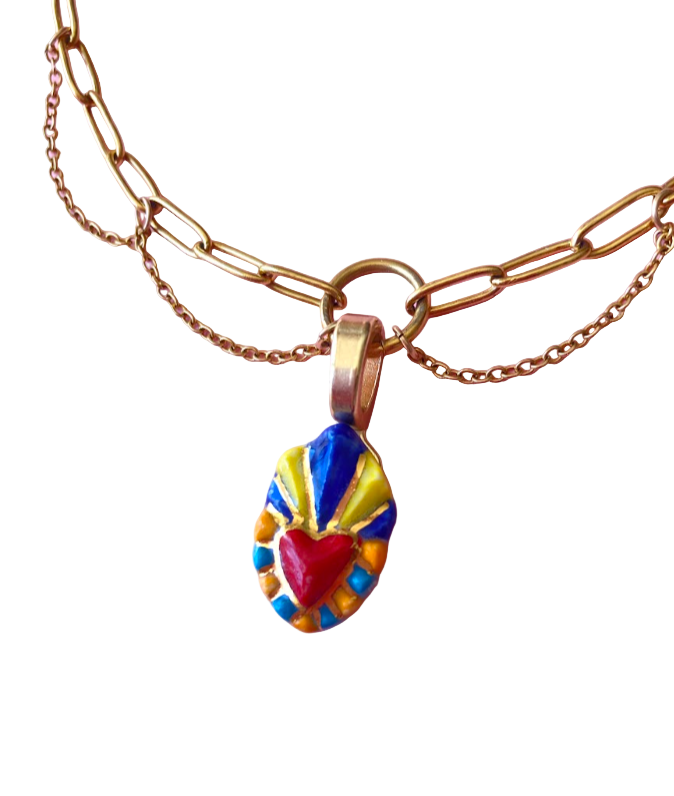 Ex-voto - Collier Chaîne- Acapulco