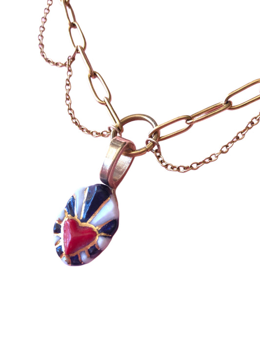 Ex-voto - Collier Chaîne- Memphis