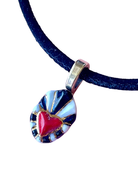 Ex-voto - Collier Daim- Memphis Milano