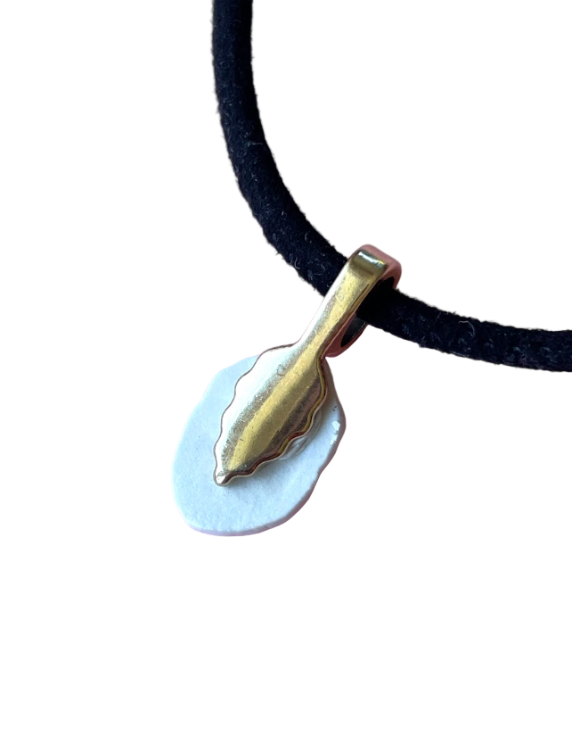 Coeur sacré - Collier Daim- Sicile