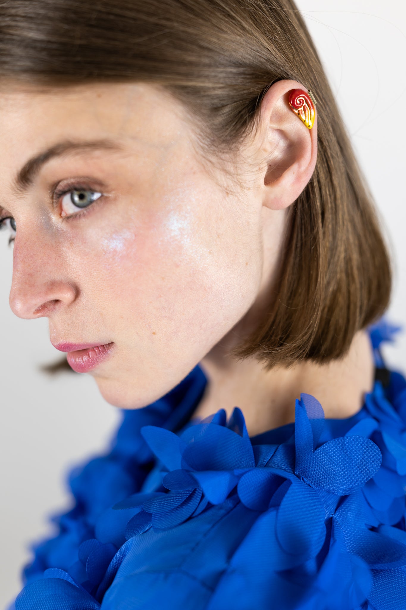 Earcuff volute - Flammes