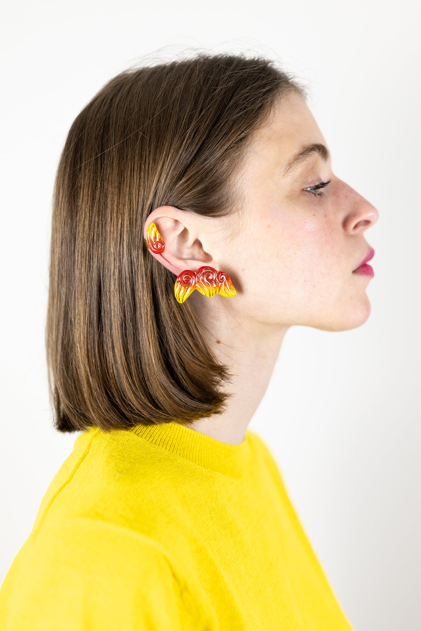 Earcuff volute - Flammes