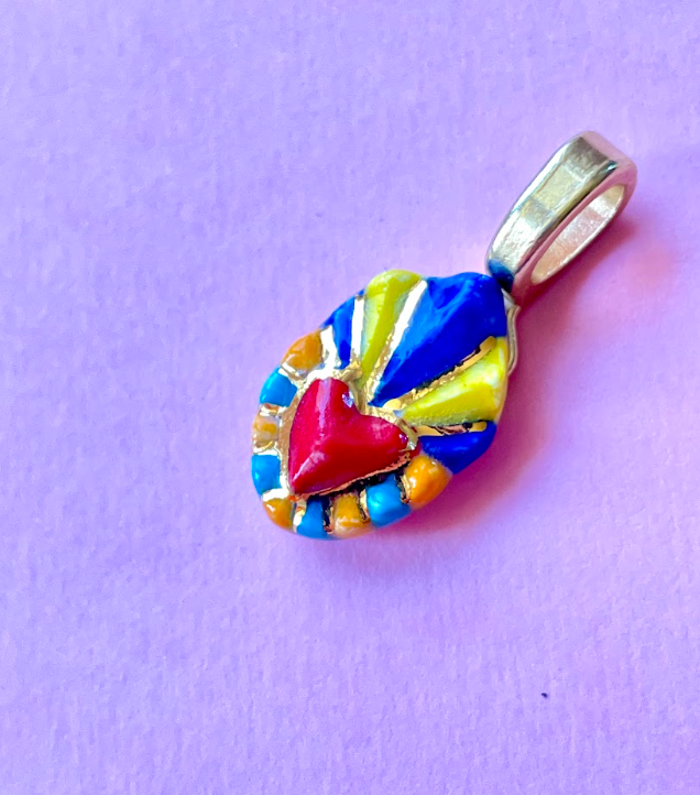 Coeur sacré - Pendentif - Acapulco