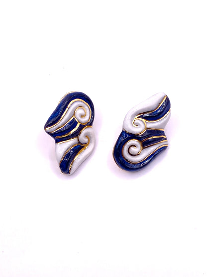 Boucles "Les 2 volutes" - la paire