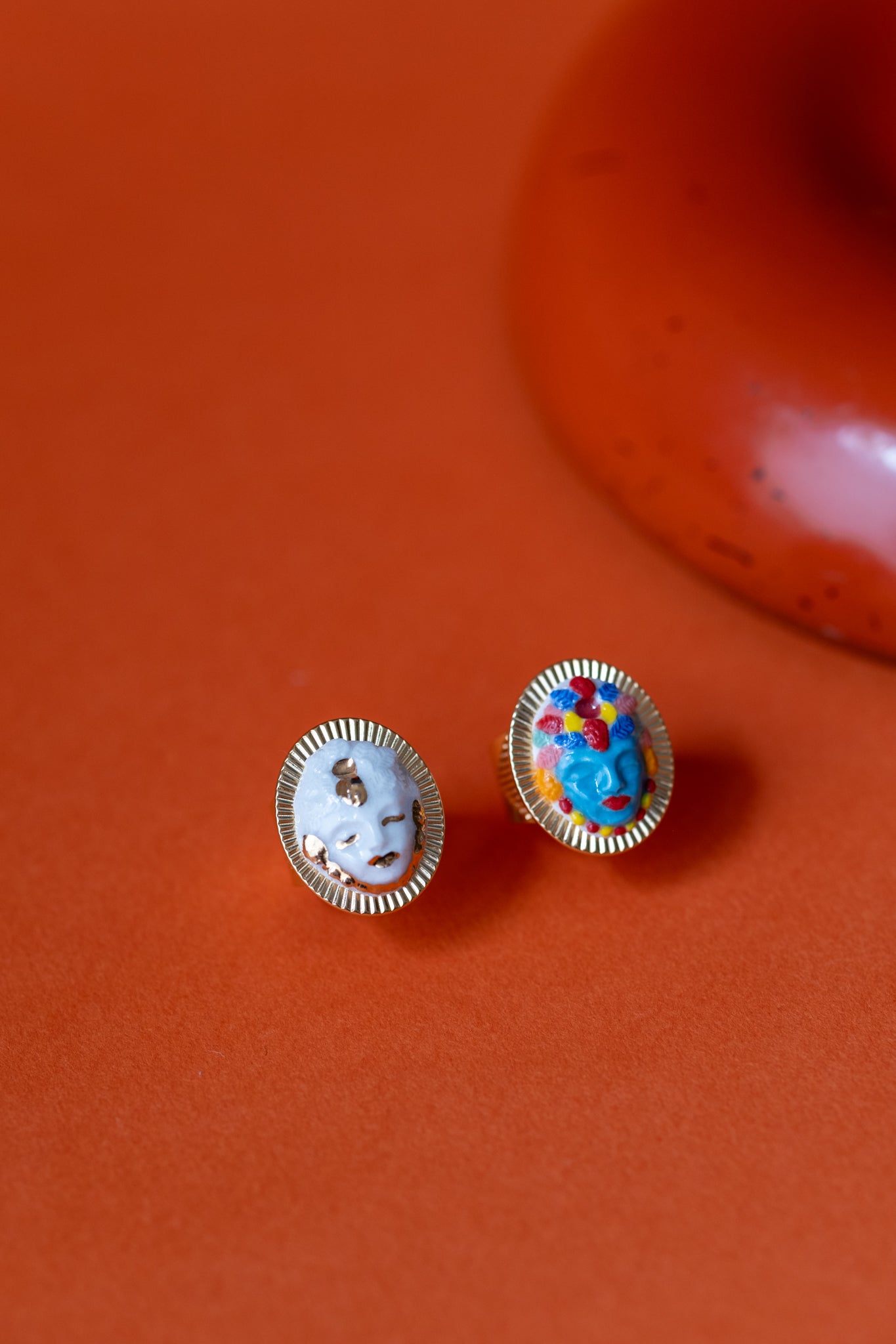 Androgyne - La Bague - Blanc & Or