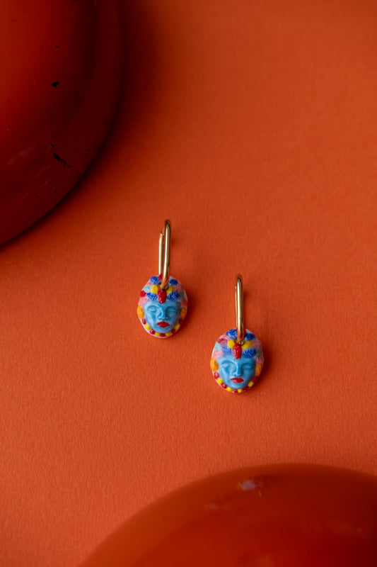 Androgyne - The Pair of Earrings - Colorful