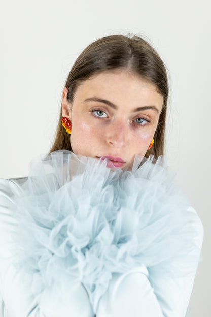Boucles d’oreilles "Les 2 volutes" - la paire, Flammes