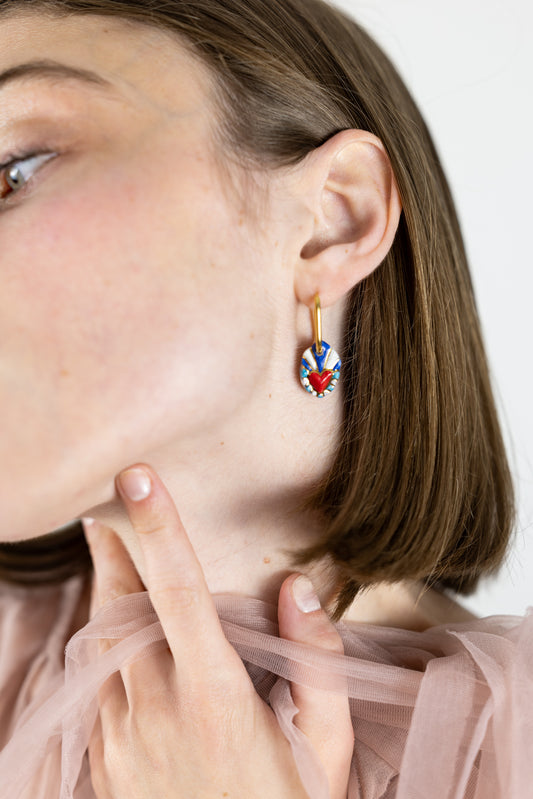 Ex-voto - La Paire de Boucles - Azur