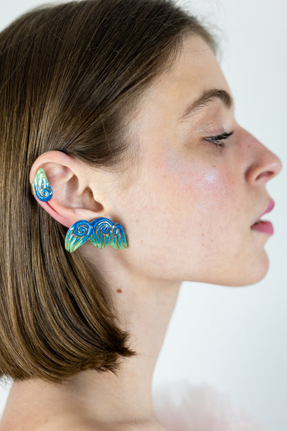Clip-on Jewelry "Les 3 Volutes"