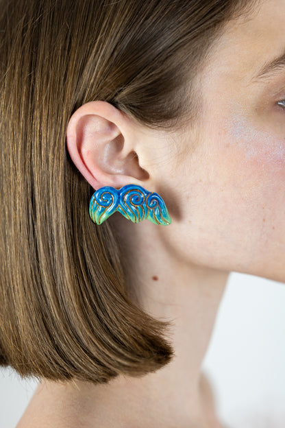 Clip-on Jewelry "Les 3 Volutes"