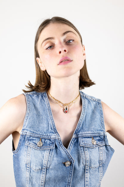 Ex-voto - Collier Chaîne- Memphis