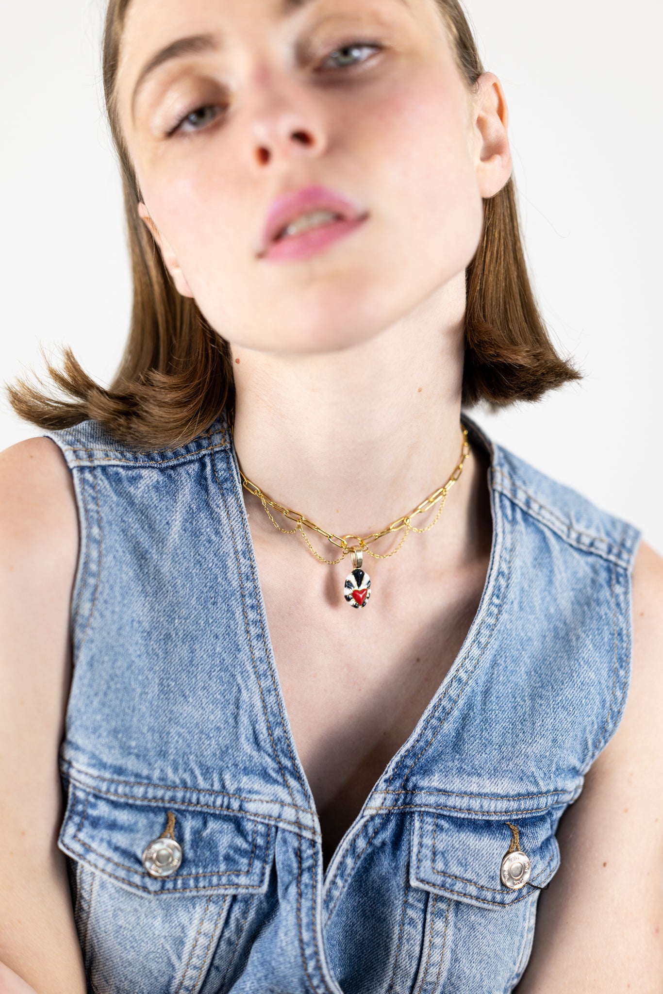 Ex-voto - Collier Chaîne- Memphis