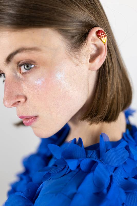 Earcuff volute - Flammes