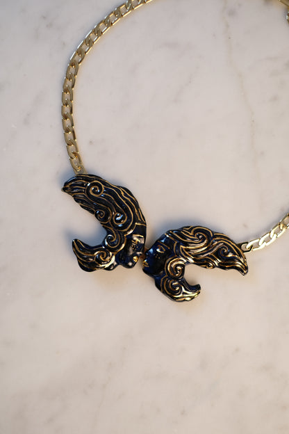 "Le Baiser" la Volute Necklace