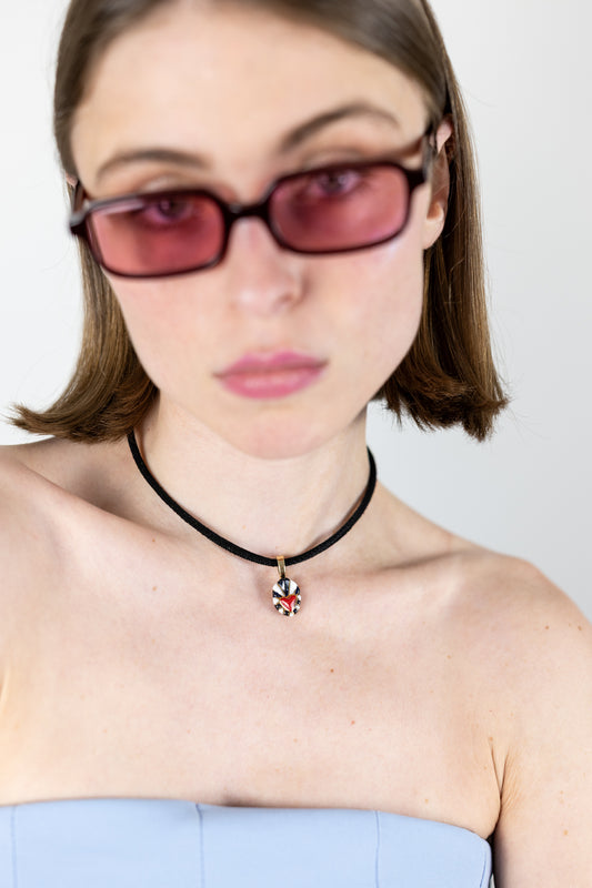 Ex-voto - Collier Daim- Memphis Milano